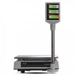 Весы M-ER 327 ACP-32.5 Ceed LCD Белые, АКБ, 325*230, торговые, со стойкой